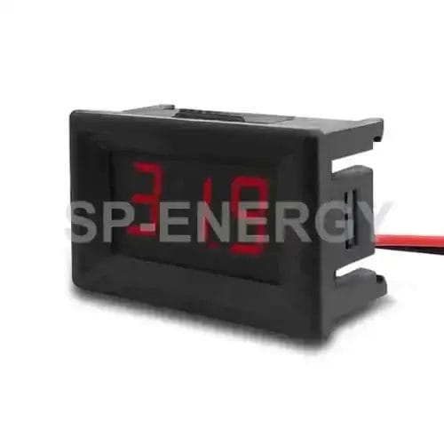 Digital LED Panel Voltage Meter