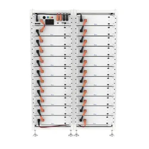 Deye 7.68kWh high-voltage lithium battery combo, offering efficient energy storage solutions.