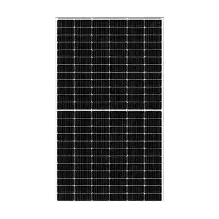 Jinko-615w-solar-panel | | sp-energy High resolution image of the Jinko 615W Solar Panel showcasing sleek black frame and cell design