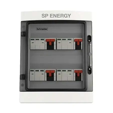 Solar Combiner Box: 4 String In & 4 String Out