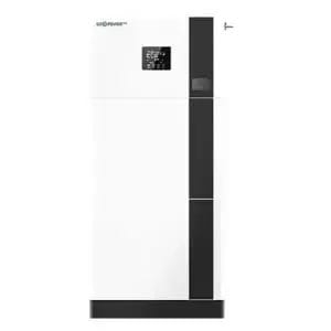 Front view of Luxpower Eco Beast Pro 6.5kw + 15kwh All In One Inverter with display panel.